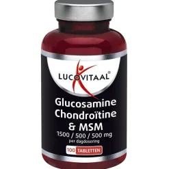 Lucovitaal Glucosamine Chondroïtine MSM Tabletten