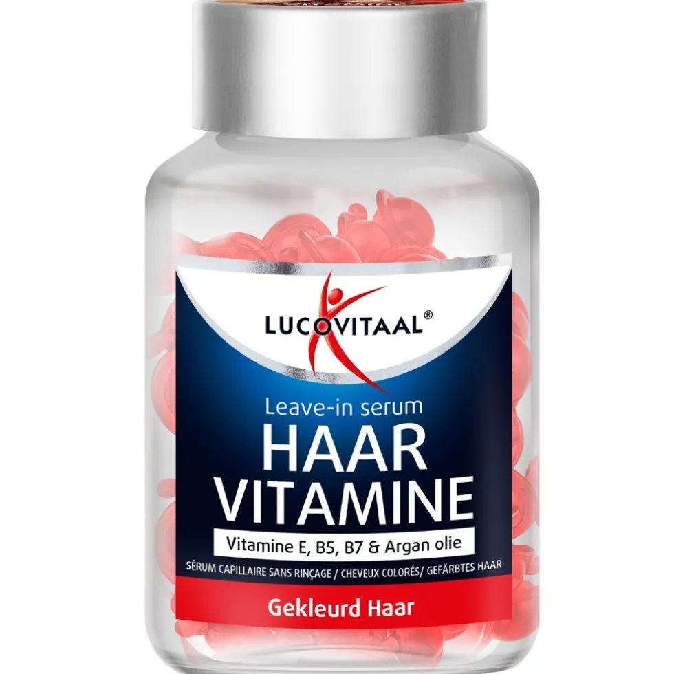 Lucovitaal Leavein Haarserum en Vitamine Gekleurd Haar