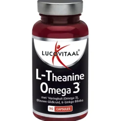 Lucovitaal L-Theanine Omega 3 Capsules