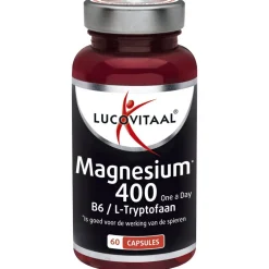 Lucovitaal Magnesium 400 B6/L-Tryptofaan Capsules