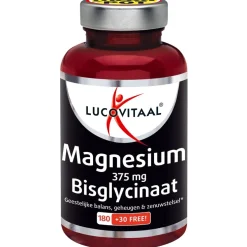 Lucovitaal Magnesium 375mg Bisglycinaat Tabletten