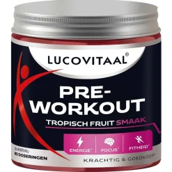 Lucovitaal Tropisch Fruit Pre-Workout