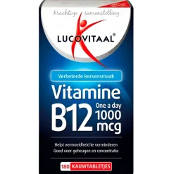 Lucovitaal Vitamine B12 1000Mcg Kauwtabletten