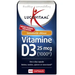 Lucovitaal Vitamine D3 25mcg Capsules
