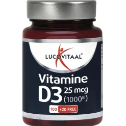 Lucovitaal Vitamine D3 25mcg Capsules