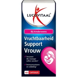 Lucovitaal Vruchtbaarheid Support Vrouw Capsules