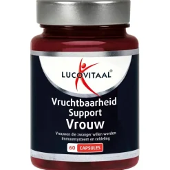 Lucovitaal Vruchtbaarheid Support Vrouw Capsules