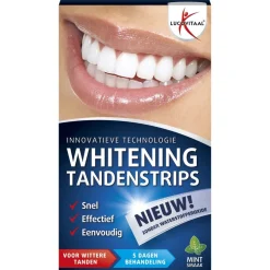 Lucovitaal Whitening Tandenstrips set strips