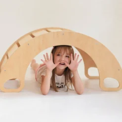 Luna Toys Naturel Houten Schommelstoel / Rocker