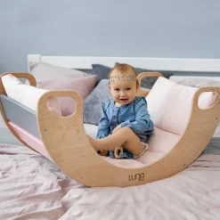 Luna Toys Roze Matras voor Schommelstoel