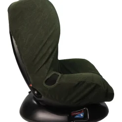 MamaLoes Badstof Groen Groep 1+ Autostoelhoes