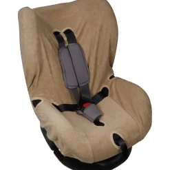 MamaLoes Badstof Nougat Groep 1+ Autostoelhoes