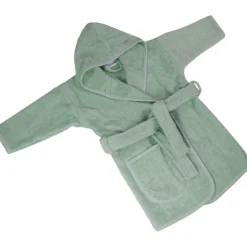 MamaLoes Badstof Stone Green 1-2jr Badjas