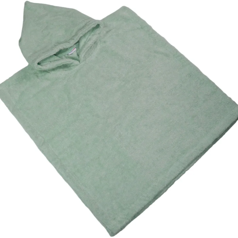 MamaLoes Badstof Stone Green Baby Poncho