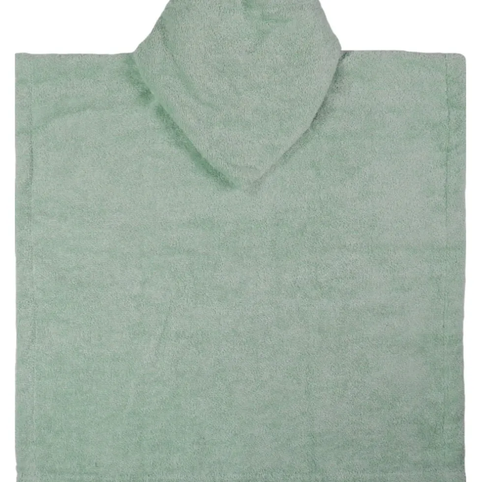 MamaLoes Badstof Stone Green Baby Poncho