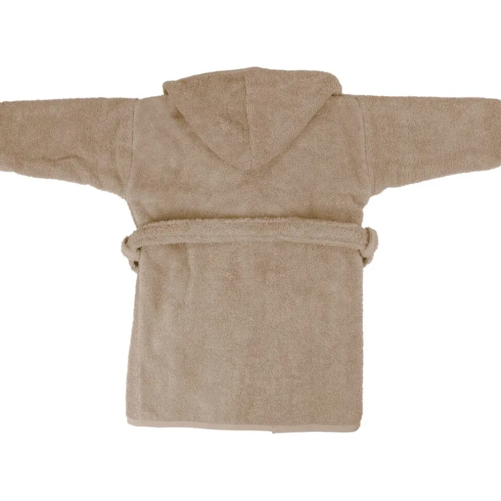 MamaLoes Badstof Zand 0-1jr Badjas