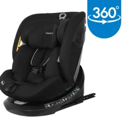 MamaLoes Dani Zwart 40-150 cm 360° i-Size Autostoel