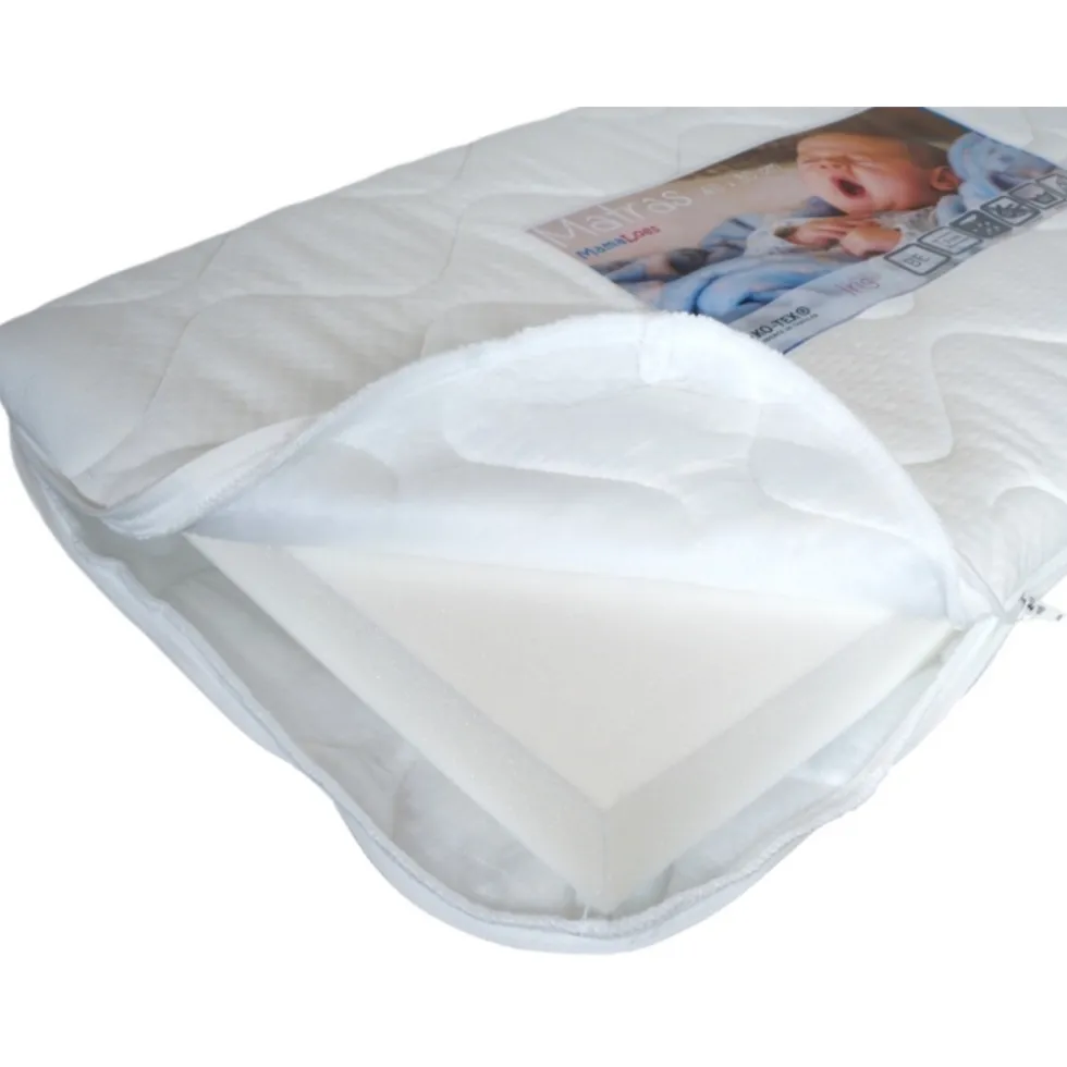 MamaLoes Manon 40x80x7 cm Recht Wiegmatras