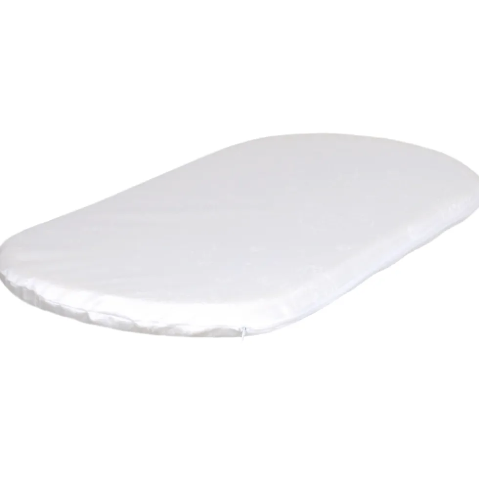 MamaLoes Thomas 32x72x4 cm Ovaal Kinderwagen- en Wiegmatras