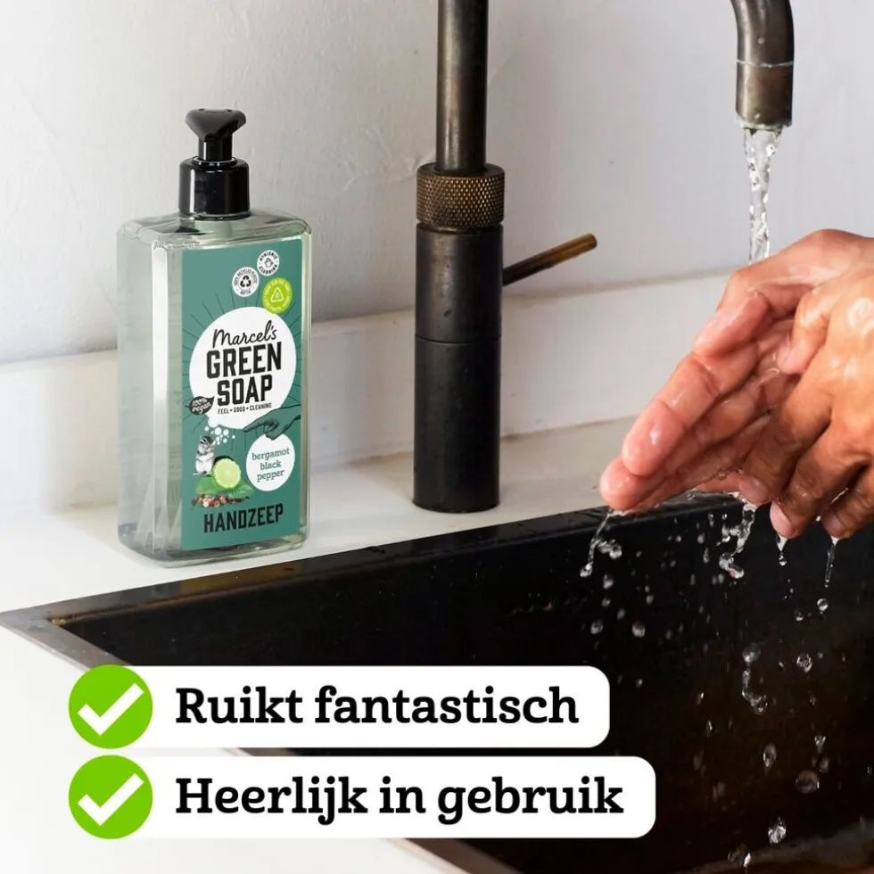 Marcel's Green Soap Bergamot & Black Pepper Handzeep