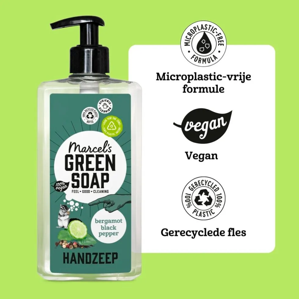Marcel's Green Soap Bergamot & Black Pepper Handzeep
