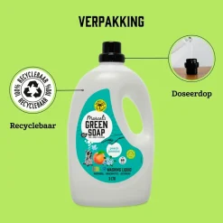 Marcel's Green Soap Perzik & Jasmijn Color Wasmiddel