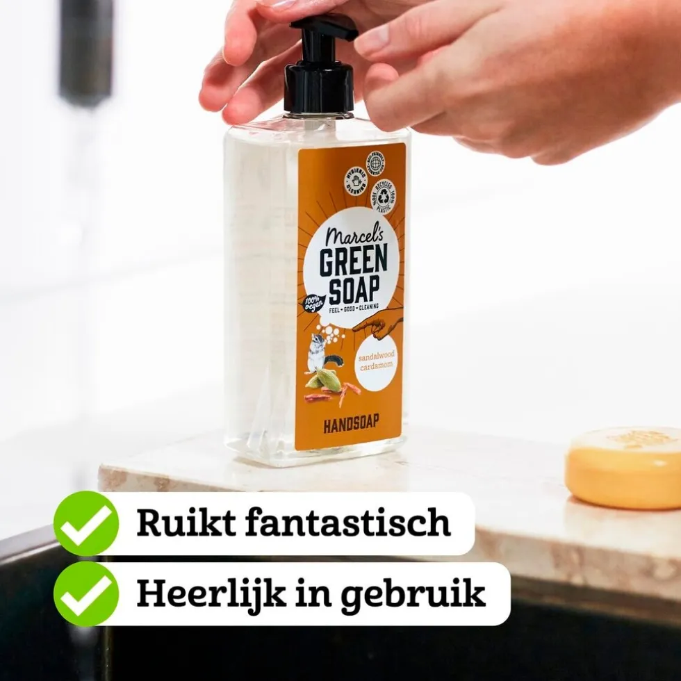 Marcel's Green Soap Sandelhout & Kardemom Handzeep