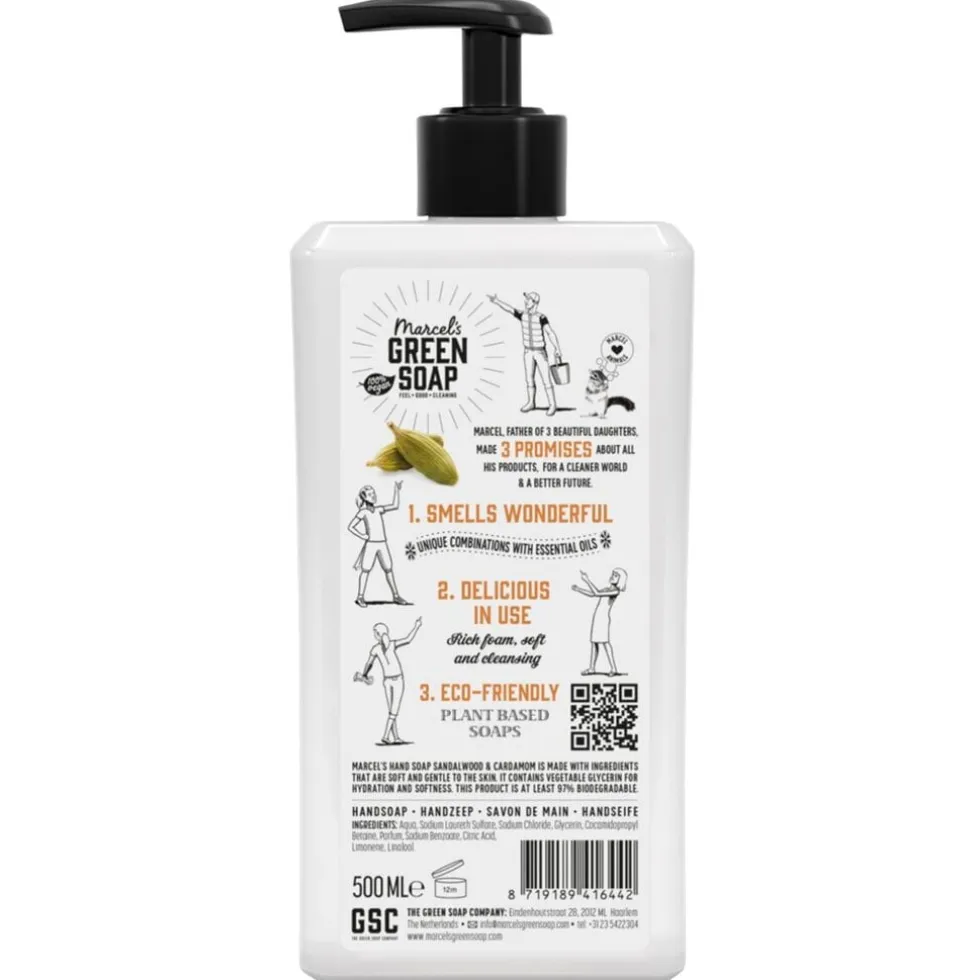 Marcel's Green Soap Sandelhout & Kardemom Handzeep