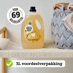 Marcel's Green Soap Vanille & Katoen Vloeibaar Wasmiddel