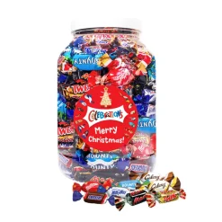 Mars Celebrations chocolademix "Merry Christmas" kerstcadeau