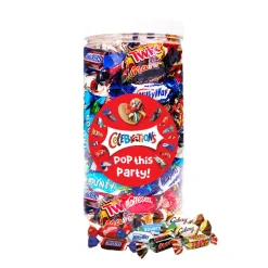 Mars Celebrations mega chocolademix "pop this party!"