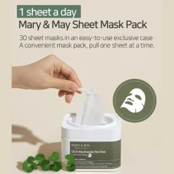 Mary & May CICA Houttuynia Tea Tree Calming Mask