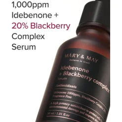 Mary & May Idebenone + Blackberry Complex Serum