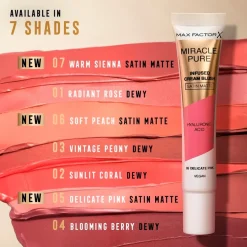 Max Factor Miracle Pure 05 Delicate Pink Infused Cream Blush