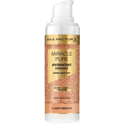 Max Factor Miracle Pure 4 Light Medium Hydratint Essence Foundation