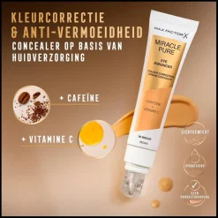 Max Factor Miracle Pure Eye Enhancer 04 Honey Cream Concealer