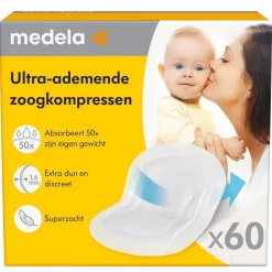 Medela Ultra-Ademende Zoogkompressen