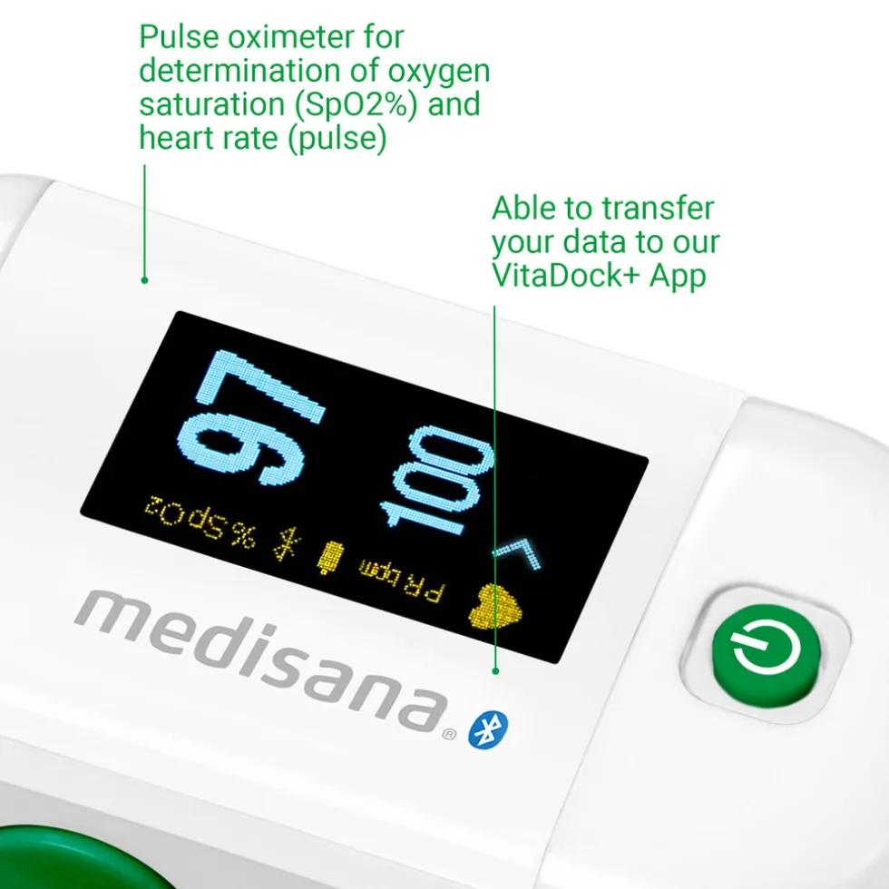 medisana PM 100 Connect saturatiemeter