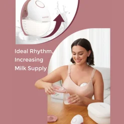 Momcozy M6 Dubbele Oplaadbare Handsfree Borstkolf