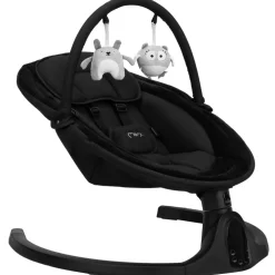 Momi Kenani Onyx Black Elektrische Babyschommel