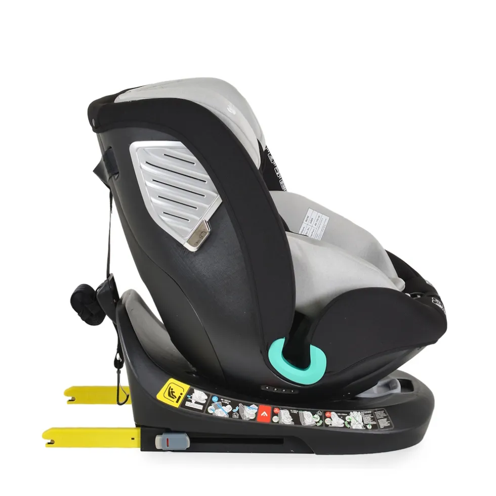 Moni Serengeti Light Grey 40-150 cm i-Size 360° Autostoel