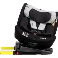 Moni Vamos Stone Gray 40-150 cm 360° i-Size Autostoel