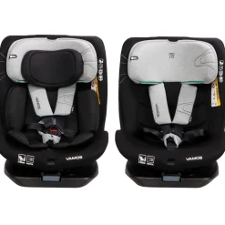 Moni Vamos Stone Gray 40-150 cm 360° i-Size Autostoel