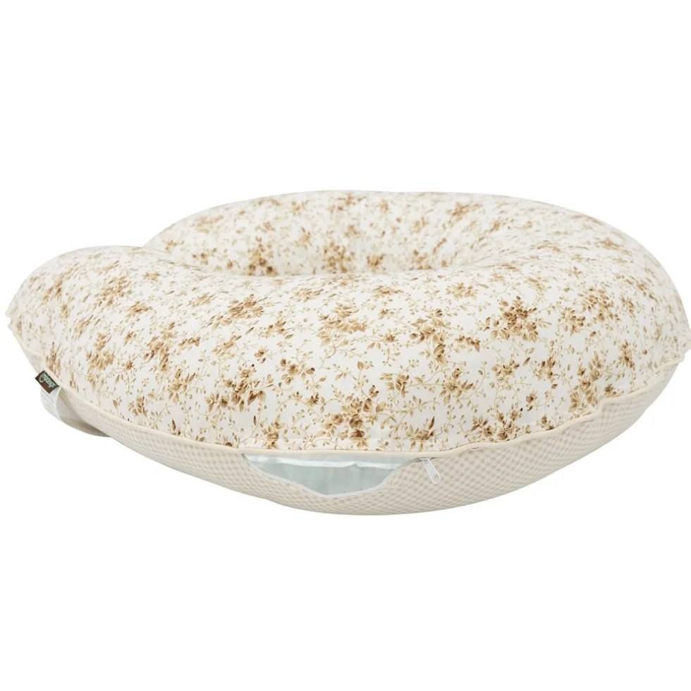 Mordesign Beige Flowers Voedingskussen