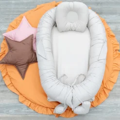 Mordesign Grey Babynest met Kussen