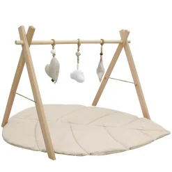 MorDesign Leaf Wood Babygym en Speelkleed