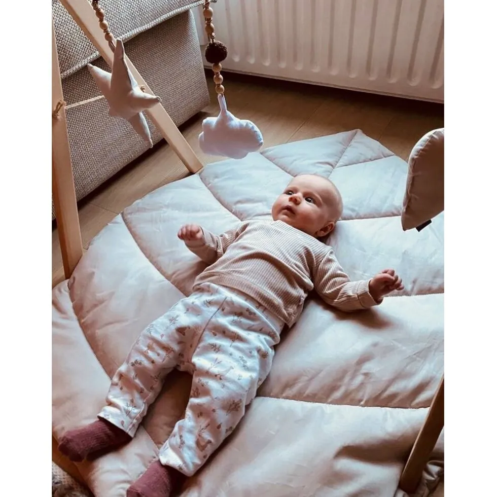 MorDesign Leaf Wood Babygym en Speelkleed