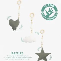 MorDesign Leaf Wood Babygym en Speelkleed