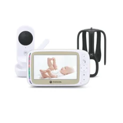 Motorola Nursery VM45 Connect Baby Monitor Met WiFi HD Nachtzicht Tweewegspraak Temperatuurcontrole