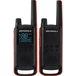 Motorola Solutions T82 Talkabout Walkie Talkie 2 Stuks Eenvoudige Synchronisatie 16 Kanalen LEDzaklamp